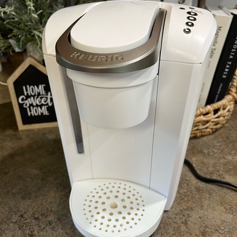 White Keurig Coffee Maker
